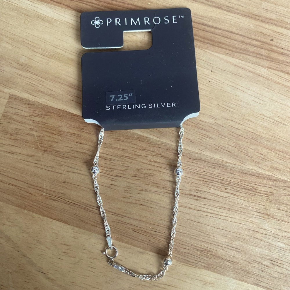 Sterling silver bracelet - NWT